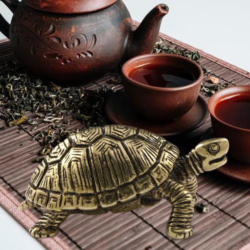 2 Estatuilla De Tortuga En Miniatura, Estatua De Tortuga