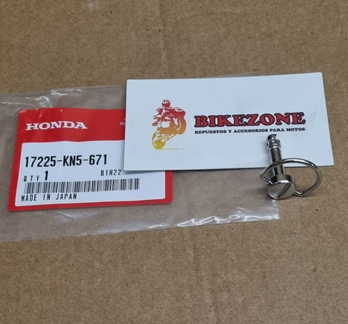 Imagen 5 de 7 de Tornillo 1/2 Vuelta Cacha Original Honda Xr 250 Xr 600