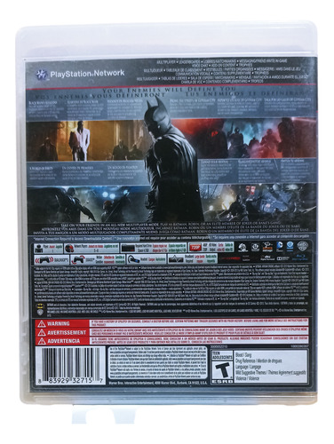 Batman: Arkham Origins - Playstation 3- (juego) (Usado)