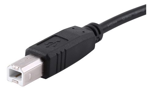 Cable De Impresora Usb 2.0 Tipo A A B Para Escáner De 180 Cm