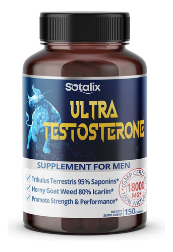 Testosterone Ultra 18,000 Mg X 150 Mg 