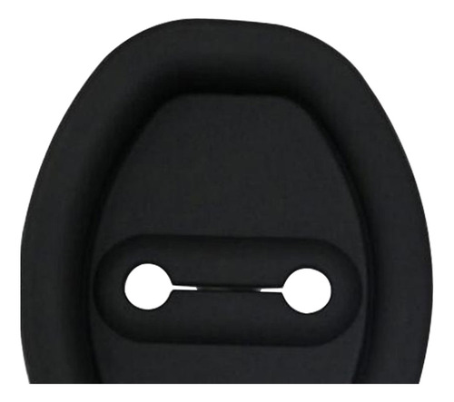 Protector De Cerradura De Puerta De Silicona Para Negro