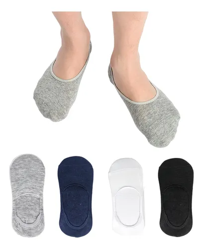X6 Calcetines Calcetas Invisibles De Algodón Para Hombre