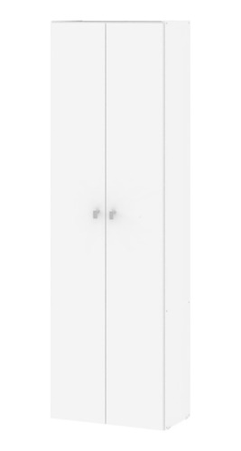 Escobero Dielfe Despensero Organizador E062 2 Puertas 180x56 Color Blanco