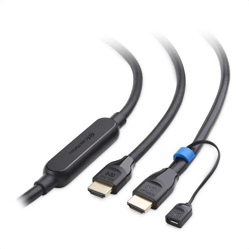 Cable Matters Cable Hdmi Largo Activo De 48 Gbps Ultra Hd...