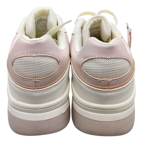 Tenis Ecko Unisex Blanco Con Rosa