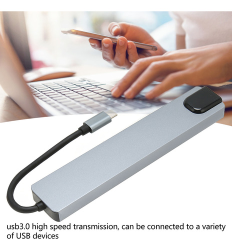L Estación De Acoplamiento Tipo C 8 En 1 Para Pd Usb3.0
