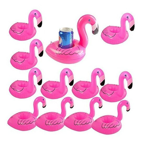 Inflatable Drink Holder Float Coaster Flamingo Flotante Infl