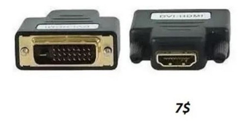 Imagen 1 de 5 de Convertidor Dvi-d 24+1 A Hdmi Punta Or