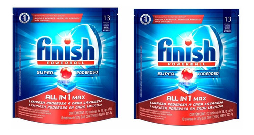 Finish Detergente Lavavajillas 26 - Unidad a $2112