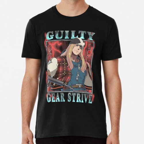 Remera Guilty Gear Strive - El Atacante De Larga Rabia Axl L