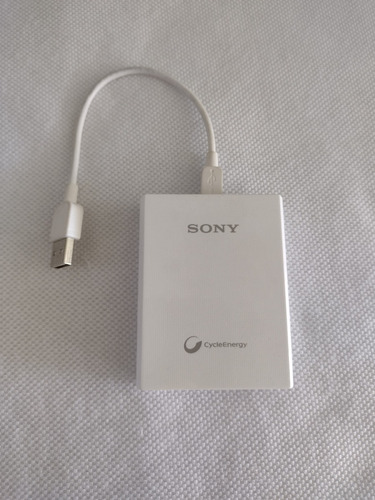 Cargador Portatil Sony Para Dispositivo Movil