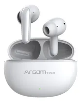Comprar Audífonos Inalámbrico Bluetooth Argom SkeiPod Enc E20 Blanco