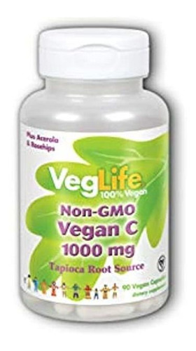 Non-gmo Vegan C Tapioca Veglife 90 vcaps