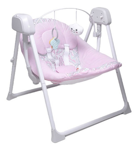 Cadeira de balanço para bebê Baby Style Cadeira De Descanso Automática Balance rosa