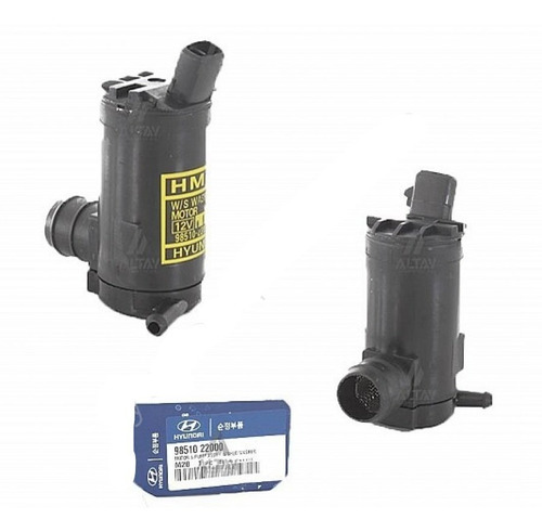 Imagen 1 de 1 de Motor Para Deposito Limpiaparabrisas Hyundai Eon 2011/2016
