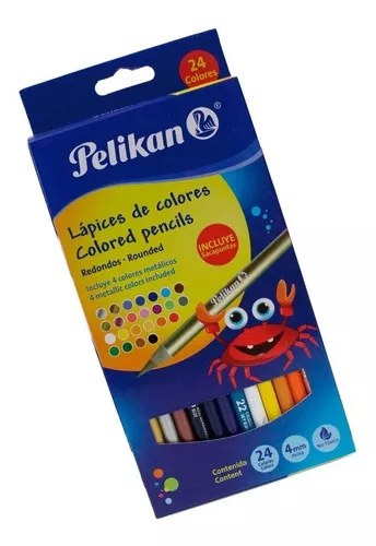 48 Lapices De Colores Redondos Pelikan