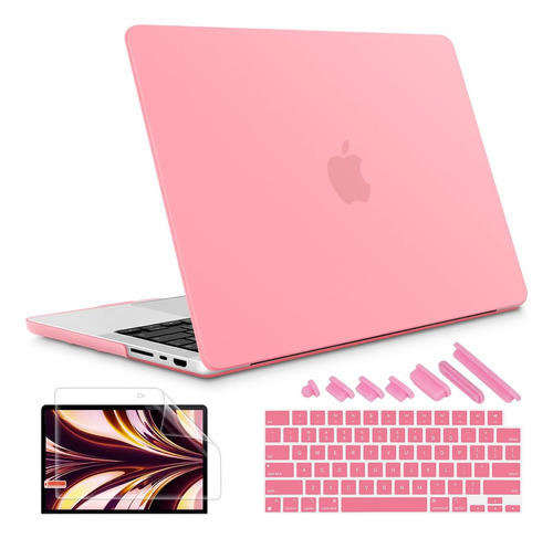 Funda May Chen Para Macbook Pro 14 M1 Pro/max +c/tec Pink2