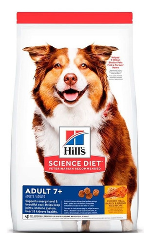 Alimento Perro Hills Dog Mature 7+ Active Longevity 7.5kg Np