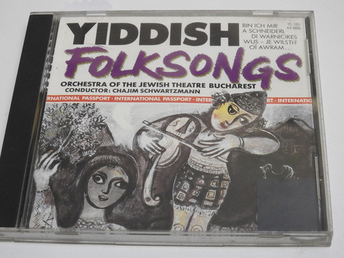 Cd0558 - Yiddish Folksongs  