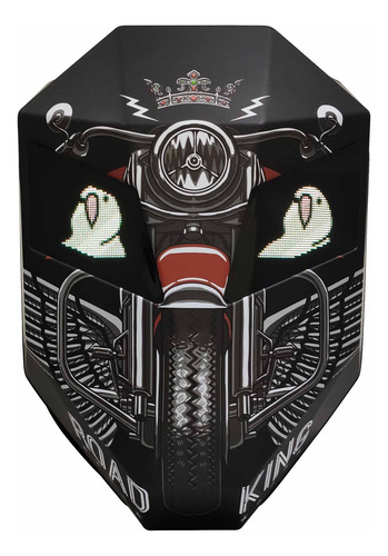 Mochila Iron Man Bluetooth Led Motoqueiro Moto Rider Luz