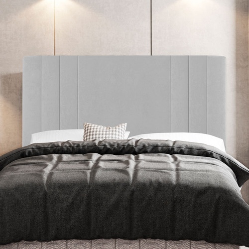 Cabeceira Cama Box King Size Grace 195cm Sintético Branco
