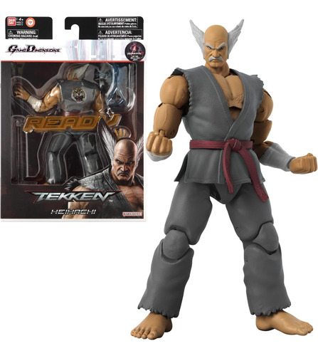 Figura Heihachi Mishima Tekken 7 Gamedimensions Bandai