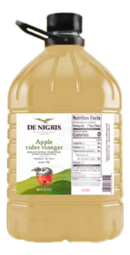 Vinagre De Manzana Italiano De Nigris 5 Litros Bidón