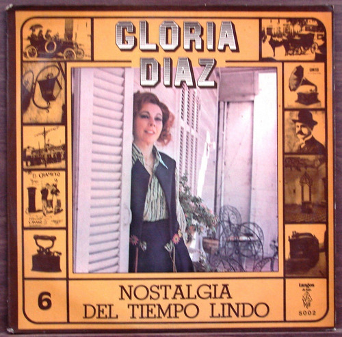Gloria Diaz - Nostalgia - Lp Vinilo Año 1978 - Tango