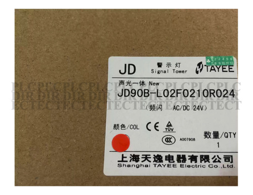 New Tayee D90b-l02f0210r024 Strobe Led Warning Light Dc2 Aac