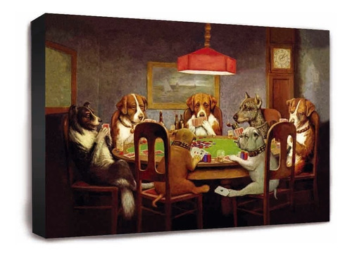 Cuadro Perros Jugando Al Poker Y Muchos Otros Modelos 