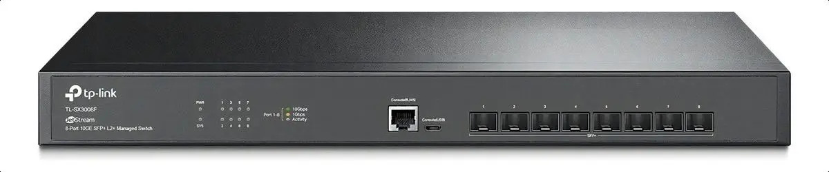 Switch Tp Link Omada Sx3008f De 8 Puertos 10gbps /vc