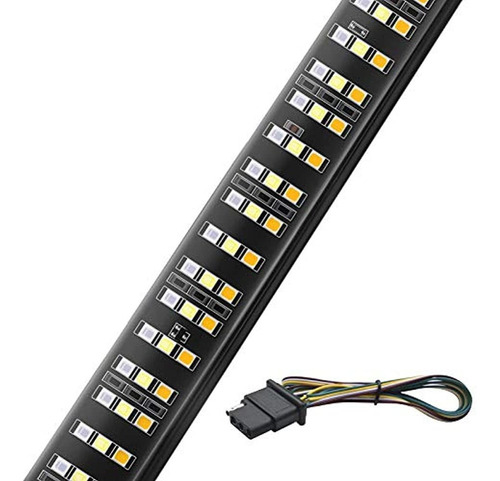 Mictuning 60 Pulgadas Triple 504 Led Tira De Luz Para Puerta