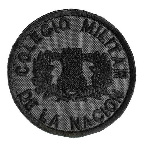 Escudo Bordado Colegio Militar De La Nación Cmn Baja Vis