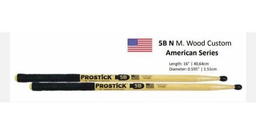 Kit Baqueta 3 Par 5b M+2 Par 5b N Prostick Usa+bag