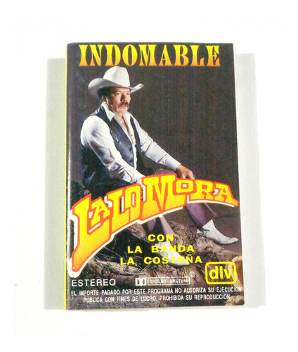 Lalo Mora Con La Banda La Costeña - Indomable / Casete