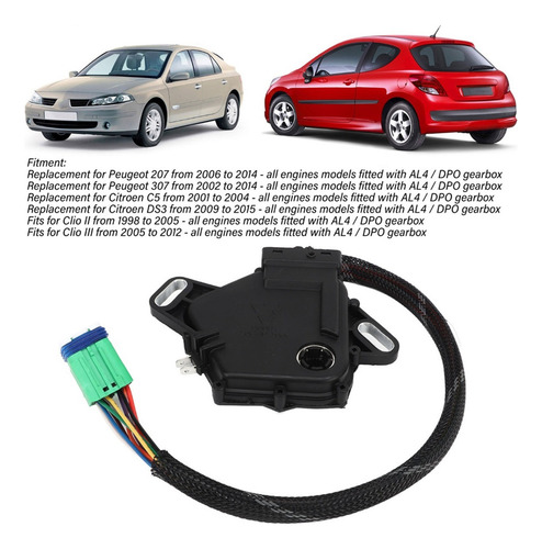 L Interruptor De Rango De Transmisión Para Peugeot 207 307