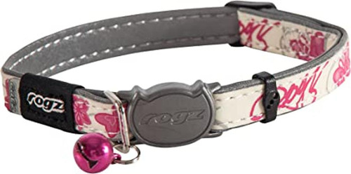 Rogz Glowcat Cat Collar With Safety Buckle