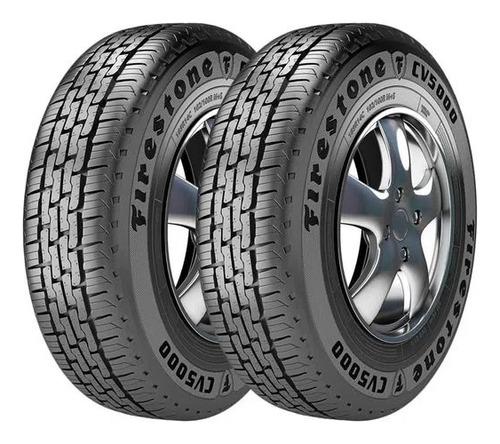 Kit 2 Pneus 225/75r16 Firestone Cv5000 121/120 R
