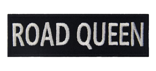 Parche De Road Queen, Insignia Divertida Bordada Para Motori