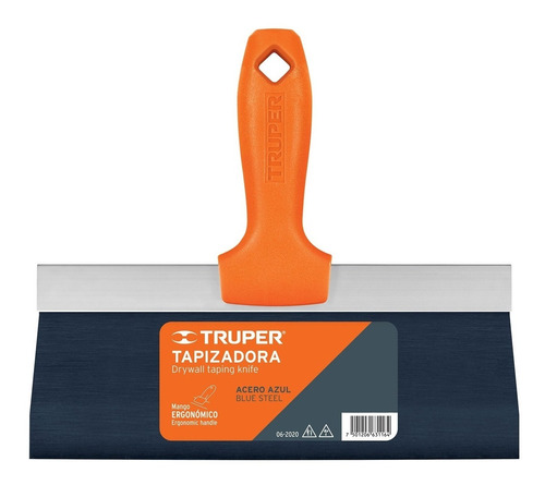 Espatula Durlock Tapizadora Truper 300mm 12 Acero Yesero