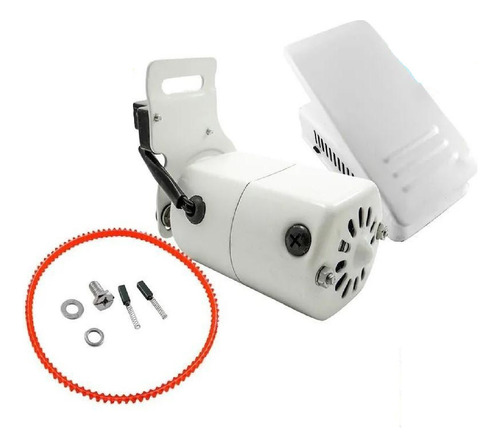 Motor Máquina De Costura Doméstica Completo Branco 220v