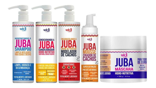 Kit Widi Care Juba Sh. Cond. Encaracolando Mousse Mascara