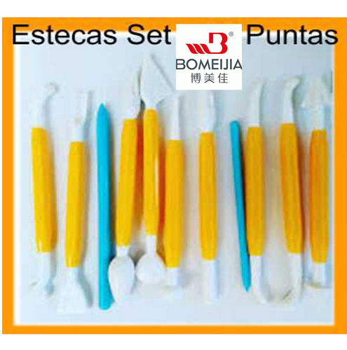 Set X11 Estecas 22 Puntas Bomeija  Reposteria Porcelana Fria