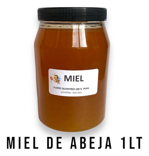 Miel De Abeja De Flores Silvestres 100%natural 