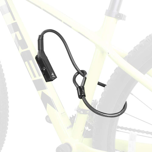 Bv Bike Lock, Doble Cerradura Cilindro Mount, 3.9x27.6in Cab