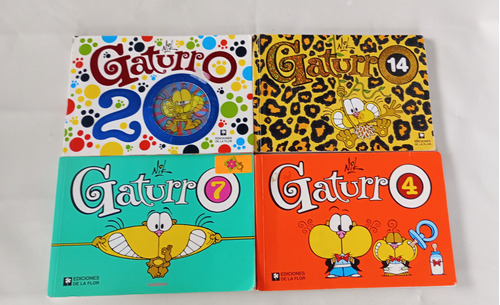 Gaturro Lote X4 Juntos (libros)