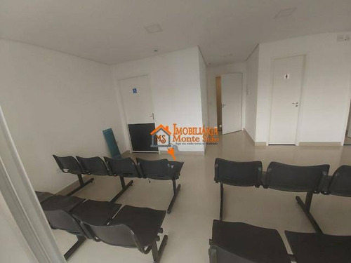 Imagem 4 de 10 de Sala, 31 M² - Venda Por R$ 286.000,00 Ou Aluguel Por R$ 2.350,00/mês - Vila Moreira - Guarulhos/sp - Sa0027