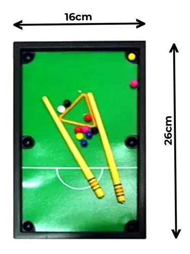 Jogo Sinuca Jogo Mini Mesa De Bilhar Snooker Sinuca Brinquedo Completo