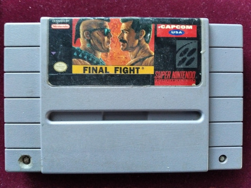 Final Fight ( Juego Super Nintendo Snes ) 12v   (2)_\(^o^)/_